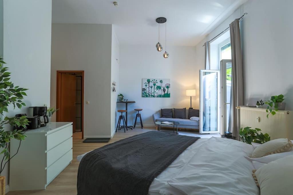 Cozy-Livings Altbau Mit Terrasse Und Kueche Am Stadtpark Bad Nauheim Exterior photo